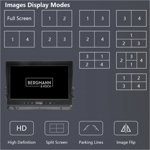Monitor XXL para cámara con multivista - imagen 2