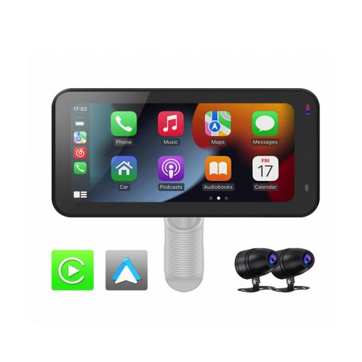 Motorrad Kamera System mit CarPlay und Android Auto